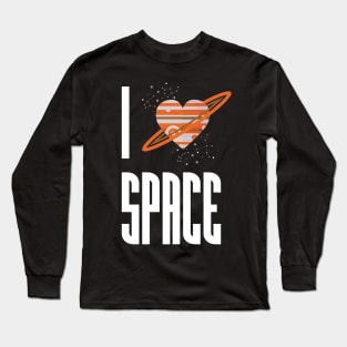 I Heart Space Long Sleeve T-Shirt